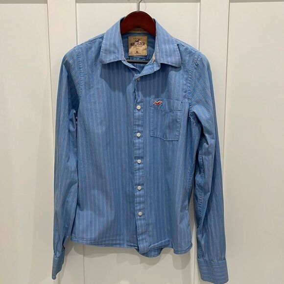 Men's Hollister Button front LS Shirt - Picture 1 of 7